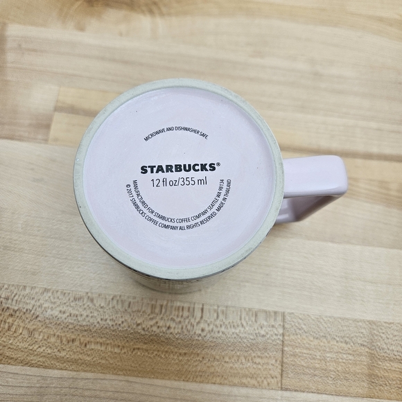 Starbucks Light Pink Mug with Artistic Speckles - Picture 5 of 5